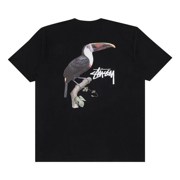 Stussy Toucan T-Shirt Black