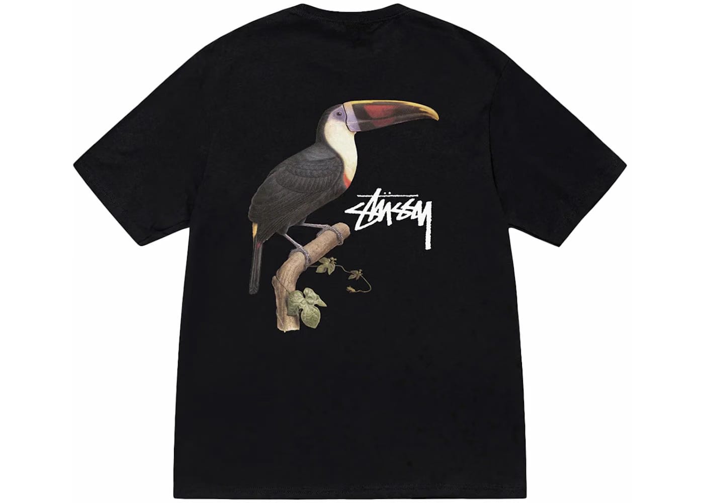 Stussy Toucan T-Shirt Black