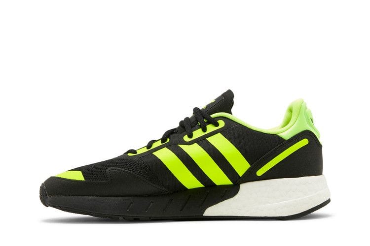 Men's ZX 1K Boost 'Bold Logo Graphic - Black Solar Yellow'