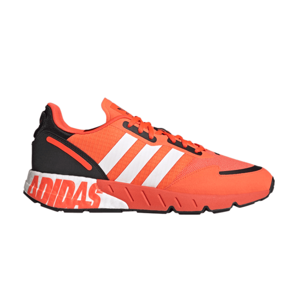 Men's ZX 1K Boost 'Bold Logo Graphic - Solar Red'