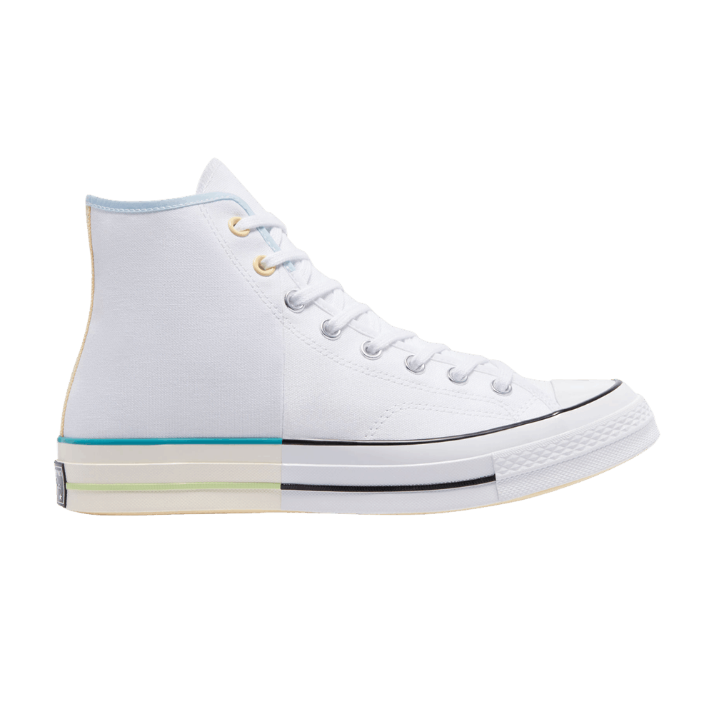 Men's Chuck 70 High 'White Pack - Chambray Blue'
