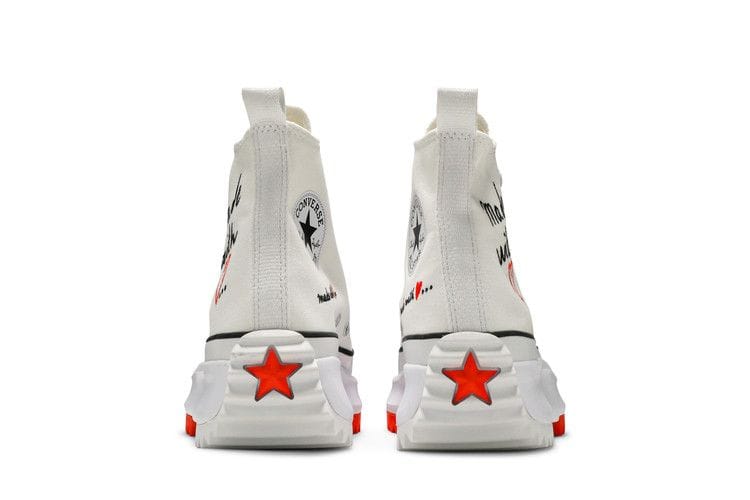 Women's Run Star Hike High 'Made With Love - White'