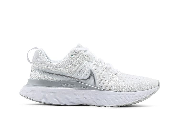 Women's React Infinity Run Flyknit 2 'White Metallic Silver'