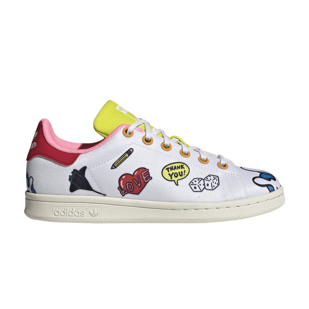 Aaron Kai x Stan Smith Primeblue Big Kid 'Doodles'