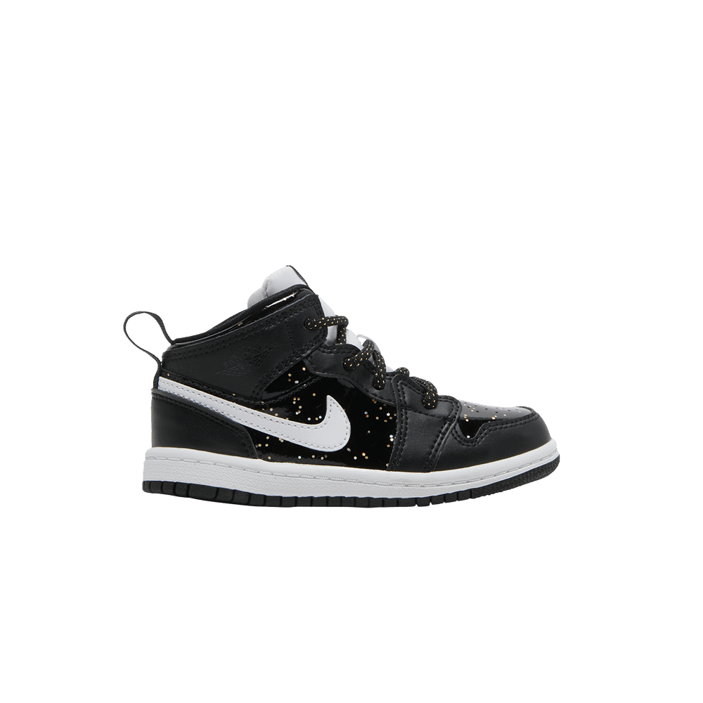 Air Jordan 1 Mid SE TD 'Black Glitter'