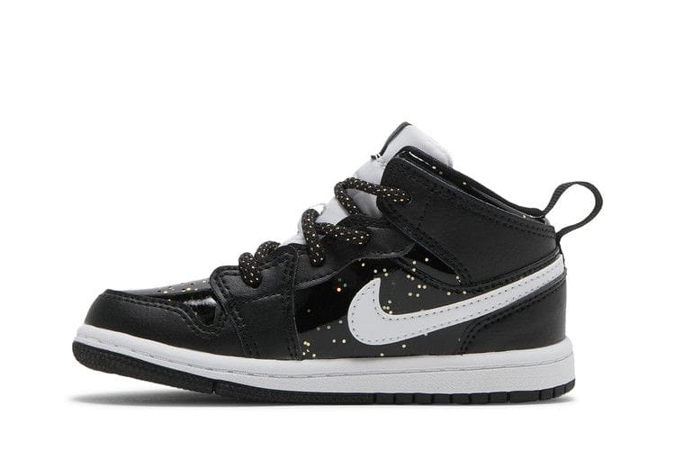 Air Jordan 1 Mid SE TD 'Black Glitter'