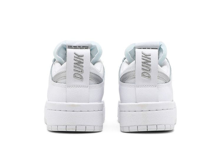 Women's Dunk Low Disrupt 'White Metallic Silver'