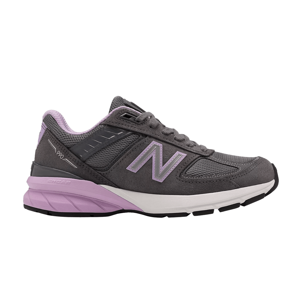 Women's 990v5 Made In USA 'Lead Dark Violet Glow'