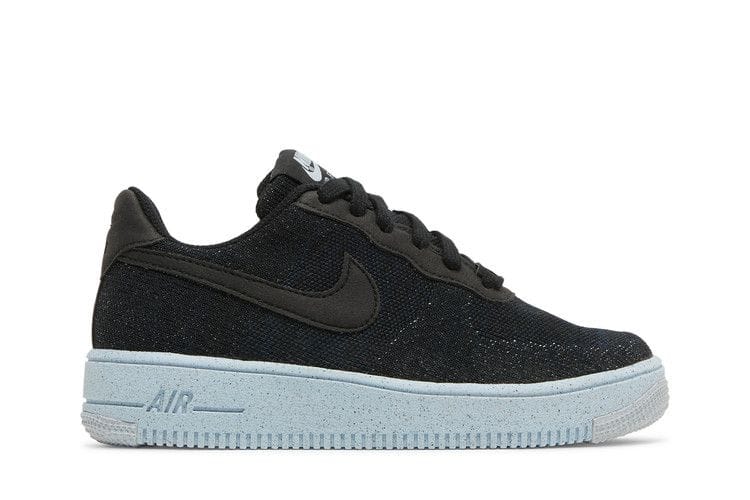 Air Force 1 Crater Flyknit GS 'Black Chambray Blue'