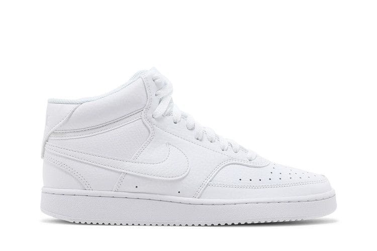 Women's Court Vision Mid 'Triple White'