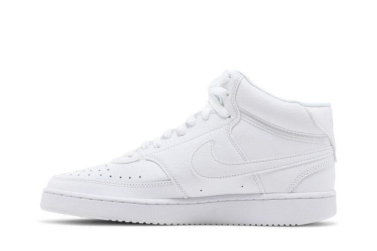 Women's Court Vision Mid 'Triple White'