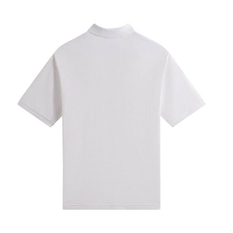 Kith Ethan Pique Polo White