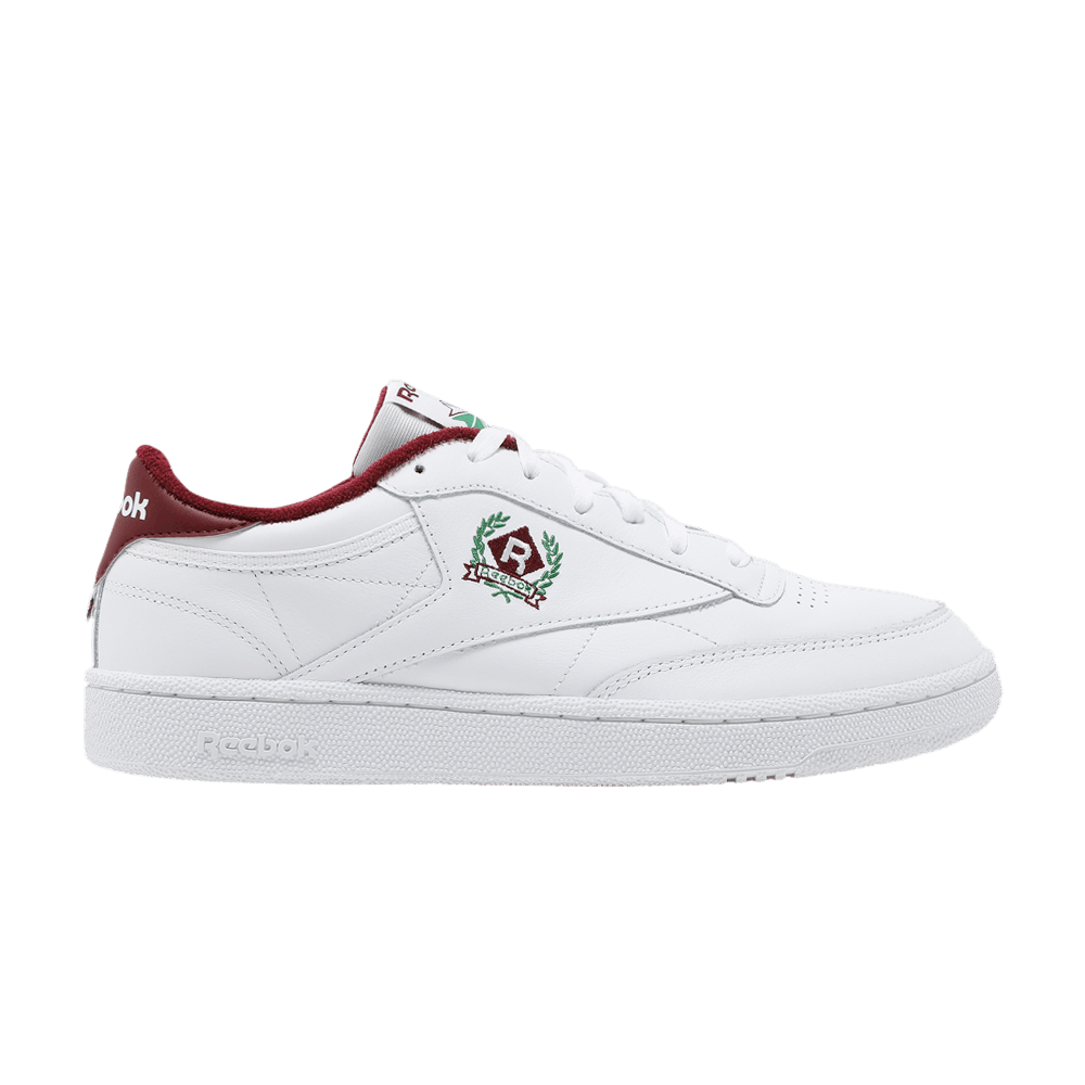 Men's Club C 85 'OG Crest - White Classic Burgundy'