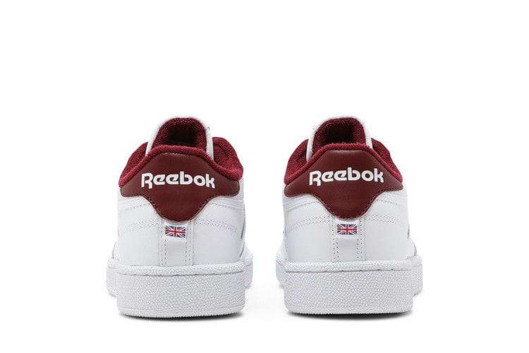 Men's Club C 85 'OG Crest - White Classic Burgundy'