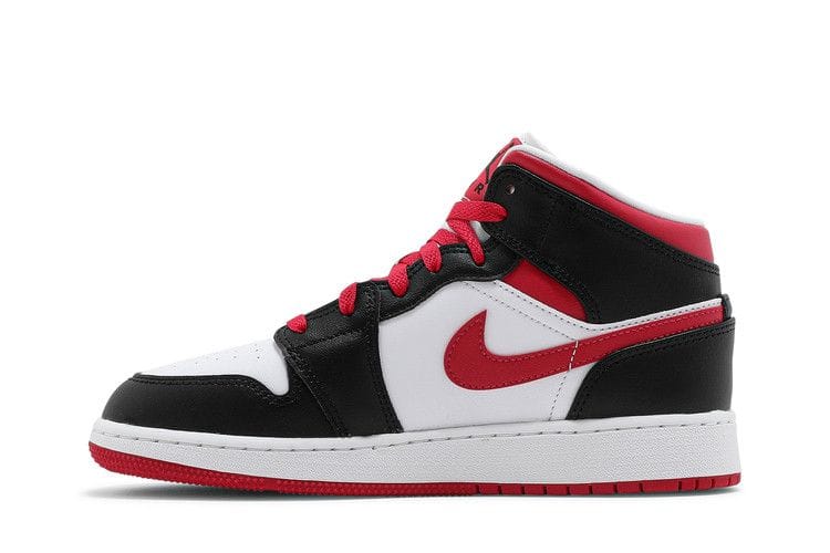 Air Jordan 1 Mid GS 'White Very Berry'
