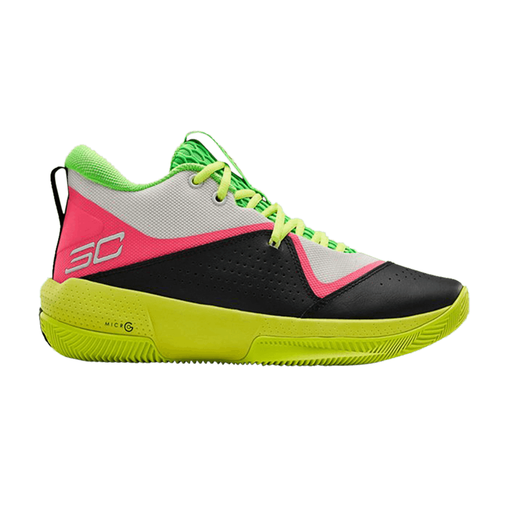 Men's SC 3Zero 4 'White High-Vis Yellow'