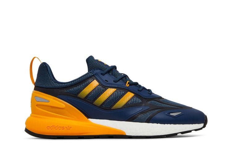 Men's ZX 2K Boost 2.0 'Crew Blue Semi Solar Gold'