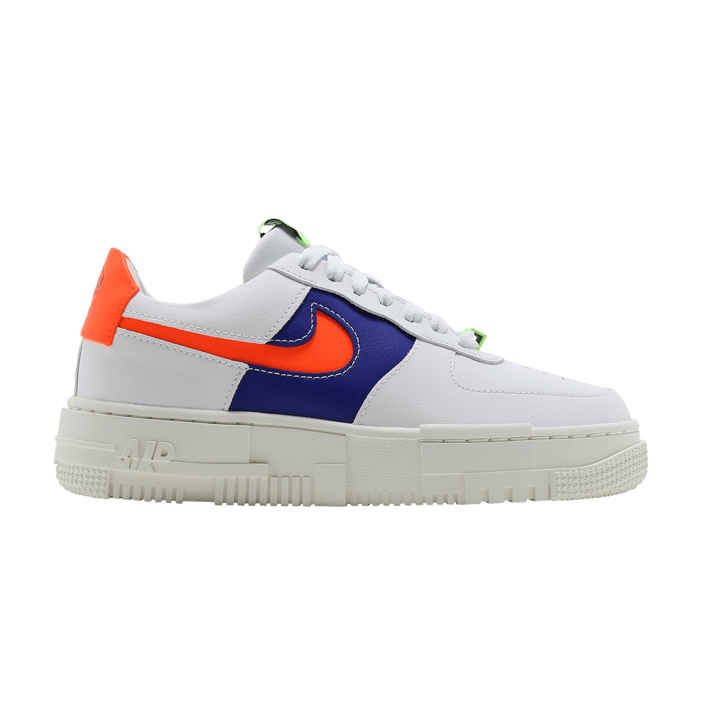 Women's Air Force 1 Pixel 'White Concord Crimson'