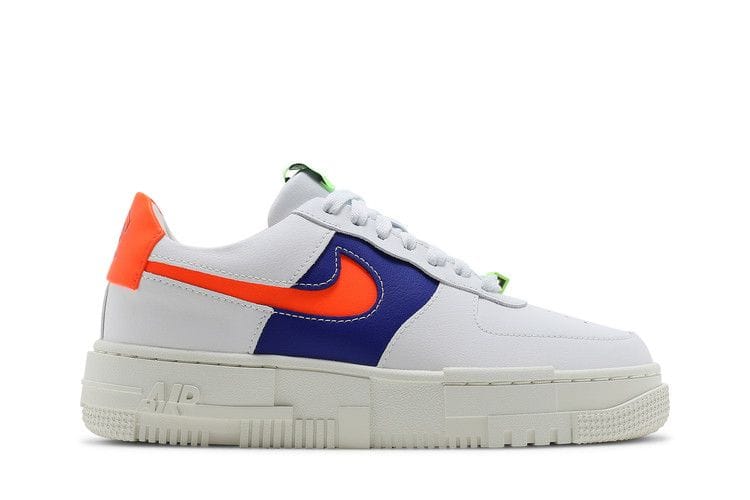 Women's Air Force 1 Pixel 'White Concord Crimson'