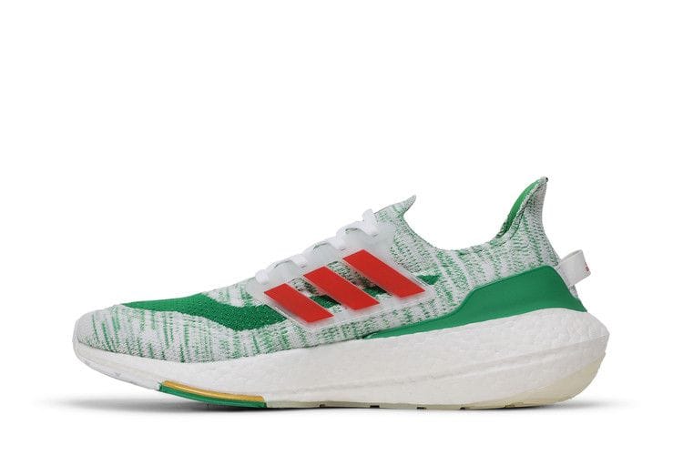 Men's UltraBoost 21 'White Green'