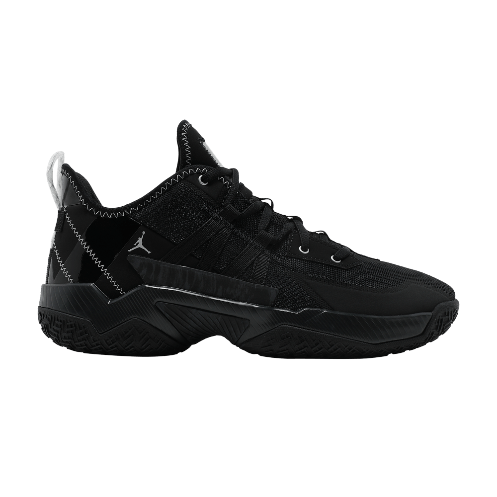 Men's Air Jordan One Take 2 'Black Metallic Silver'