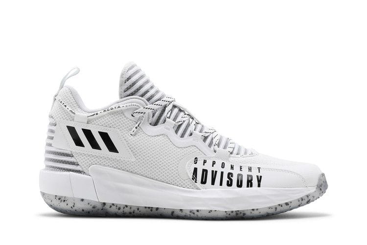 Men's Dame 7 EXTPLY 'Opponent Advisory - White'
