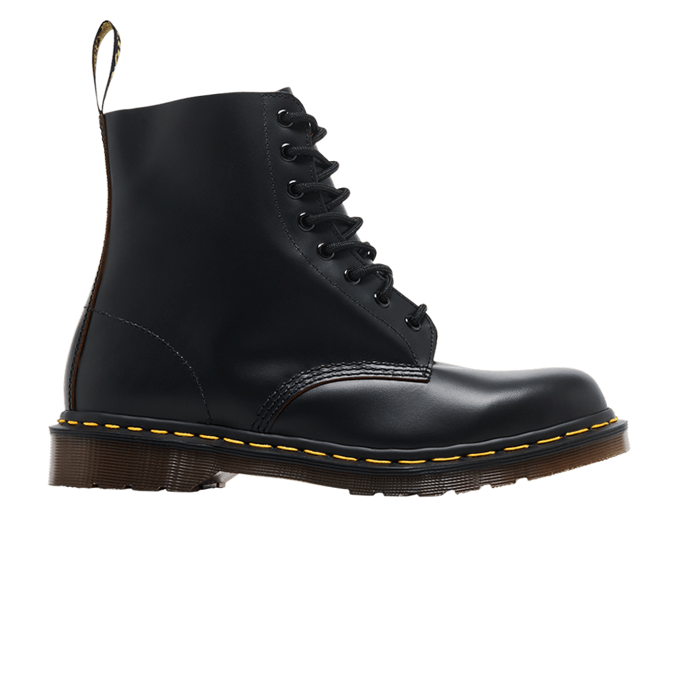 Men's 1460 Vintage Made In England Lace Up Boot 'Black Quilon'