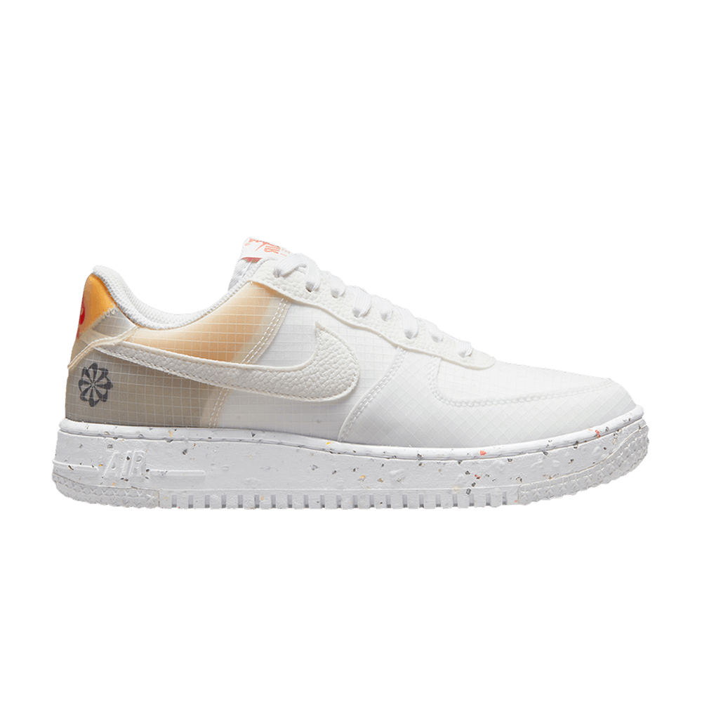 Women's Air Force 1 Crater 'Move To Zero - White Orange'