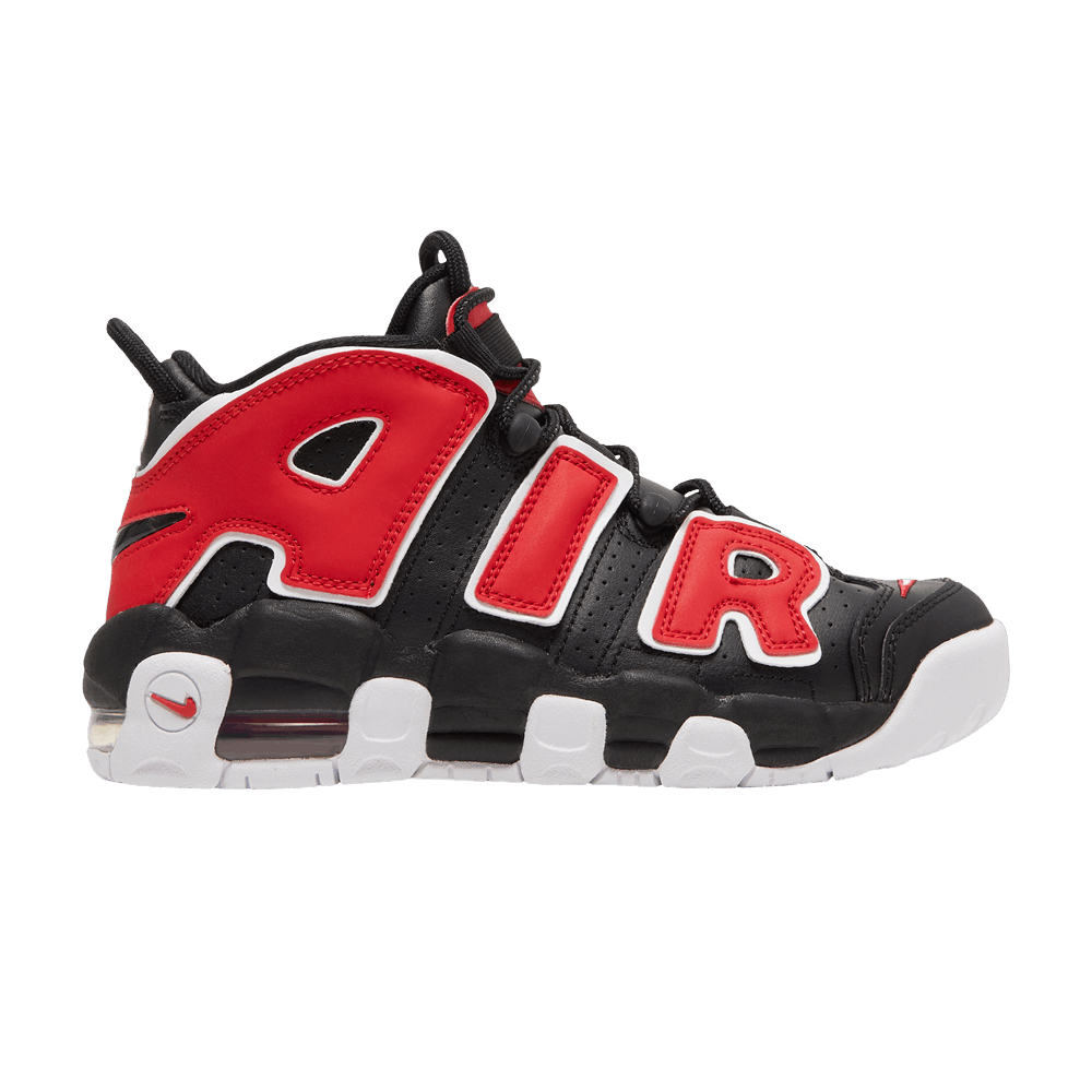 Air More Uptempo GS 'Black University Red'