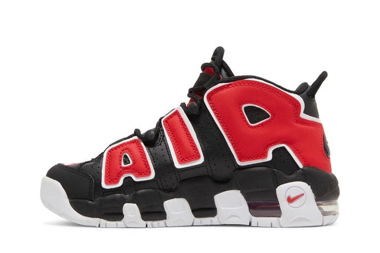 Air More Uptempo GS 'Black University Red'
