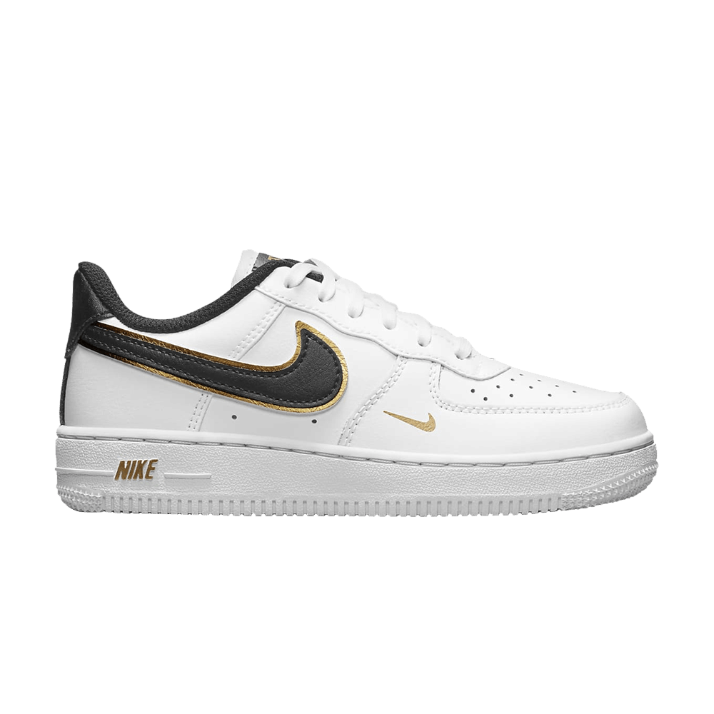 Force 1 LV8 PS 'Metallic Swoosh Pack - White'