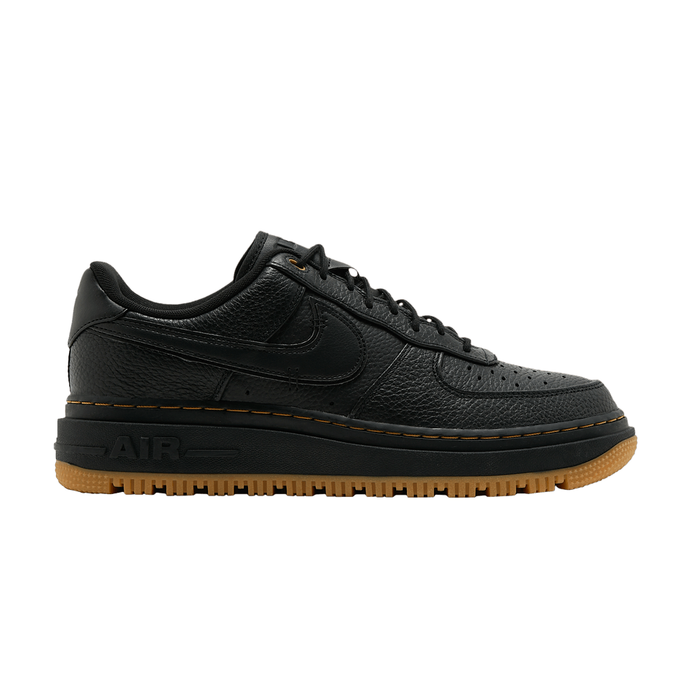 Men's Air Force 1 Luxe 'Black Gum'