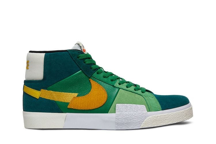 Men's Zoom Blazer Mid Premium SB 'Mosaic Pack - Aloe Verde'