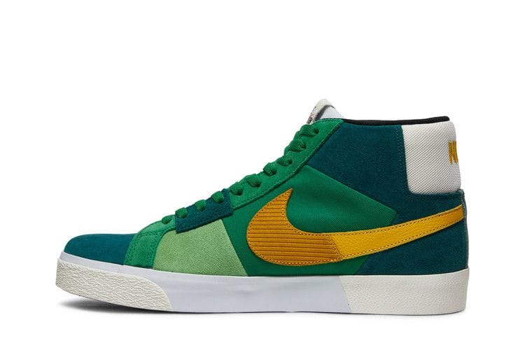 Men's Zoom Blazer Mid Premium SB 'Mosaic Pack - Aloe Verde'