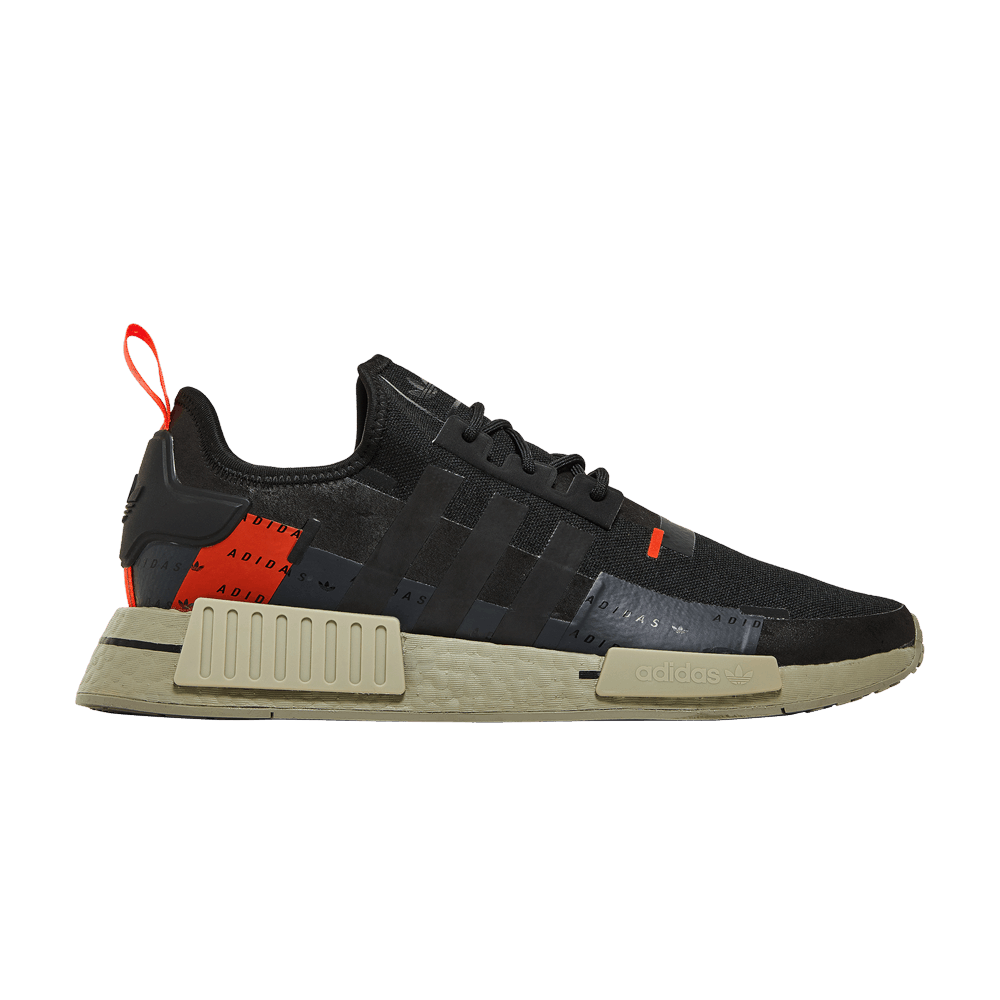 Men's NMD_R1 'Black Solar Red'