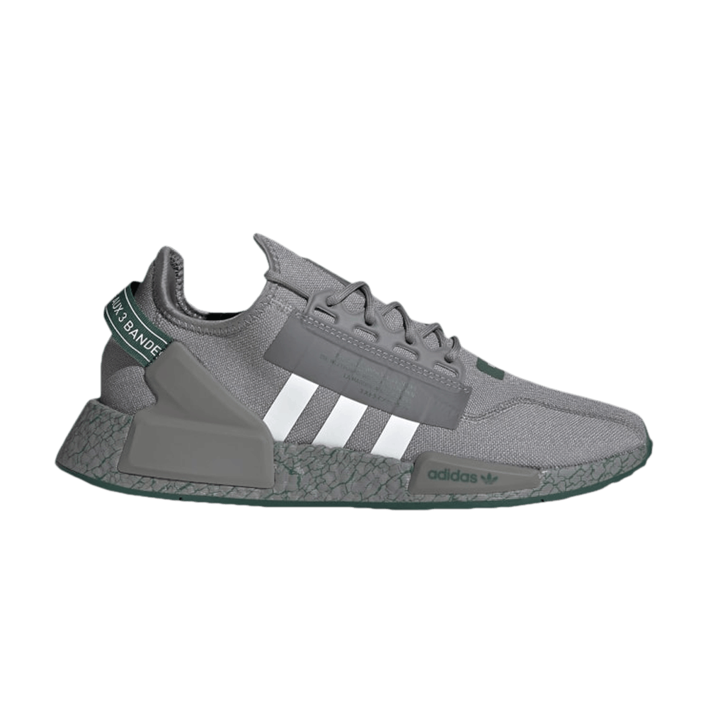 Men's NMD_R1 V2 'Crackled - Grey Collegiate Green'