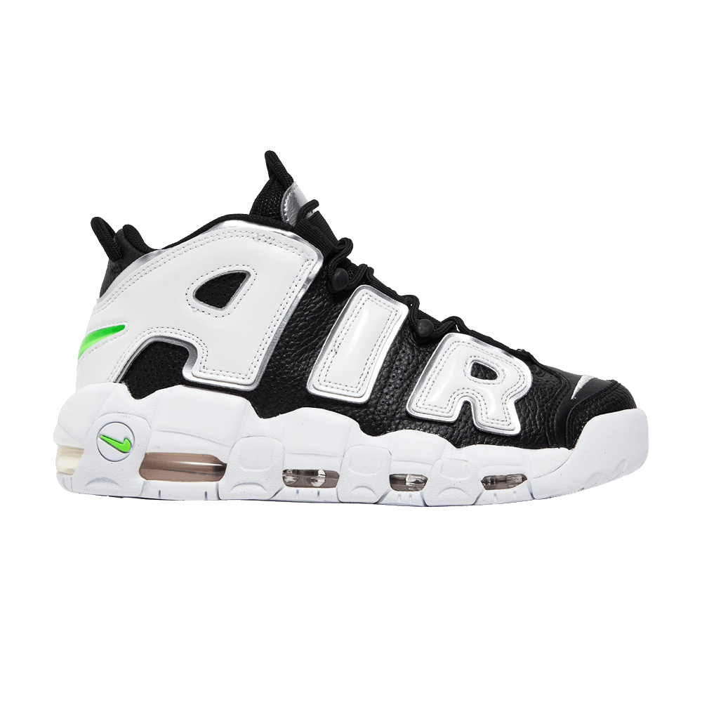 Women's Air More Uptempo 'Black Metallic Silver'
