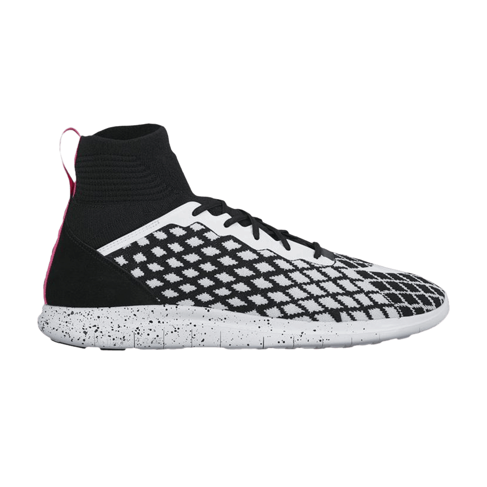 Men's Free Hypervenom 3 FC Flyknit 'Black White'