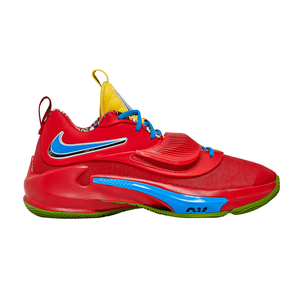 Men's UNO x Zoom Freak 3 NRG '50th Anniversary - Red'