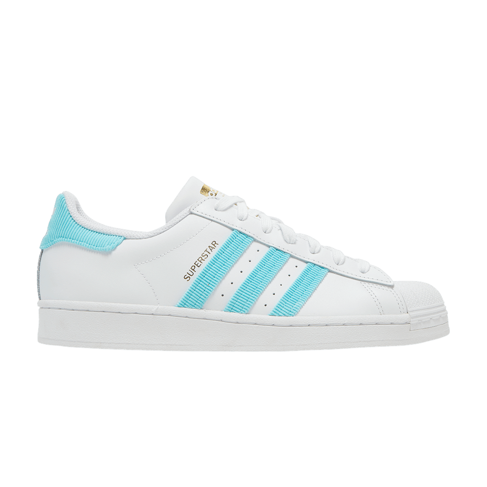 Men's Superstar 'White Pulse Aqua'