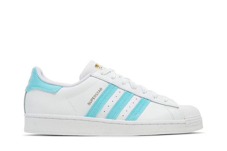 Men's Superstar 'White Pulse Aqua'