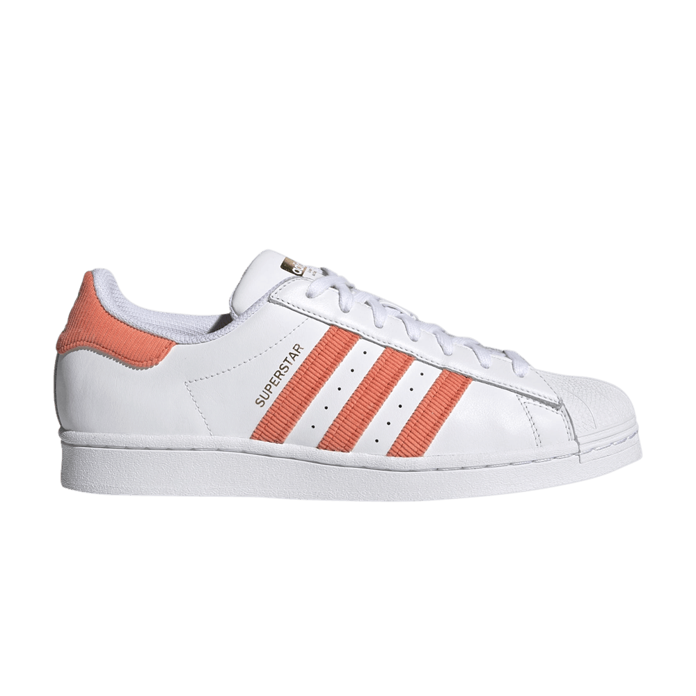 Men's Superstar 'White True Orange'