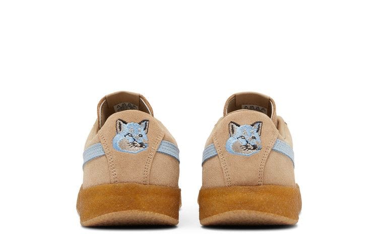 Men's Maison Kitsune x Suede Crepe 'Travertine Chambray Blue'