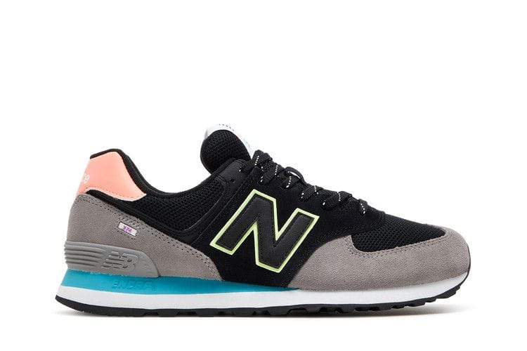 Men's 574 'Black Paradise Pink'