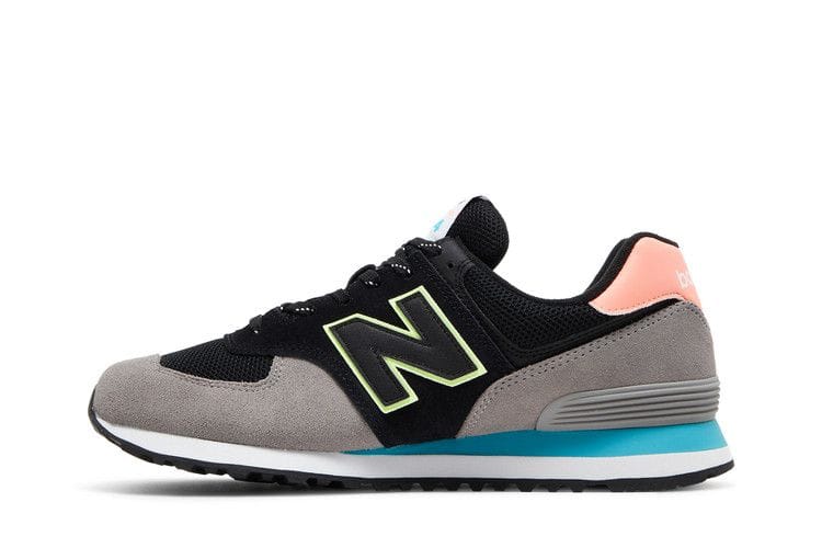 Men's 574 'Black Paradise Pink'