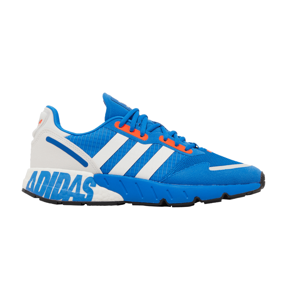 Men's ZX 1K Boost 'Glow Blue Solar Red'