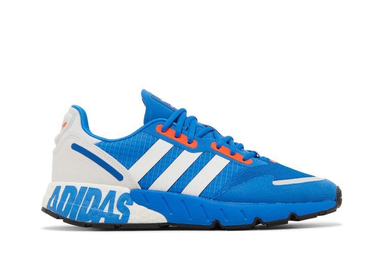 Men's ZX 1K Boost 'Glow Blue Solar Red'