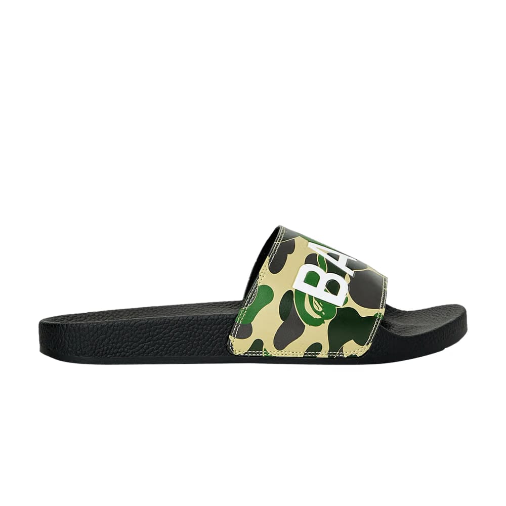 ABC Camo Slide Green Text