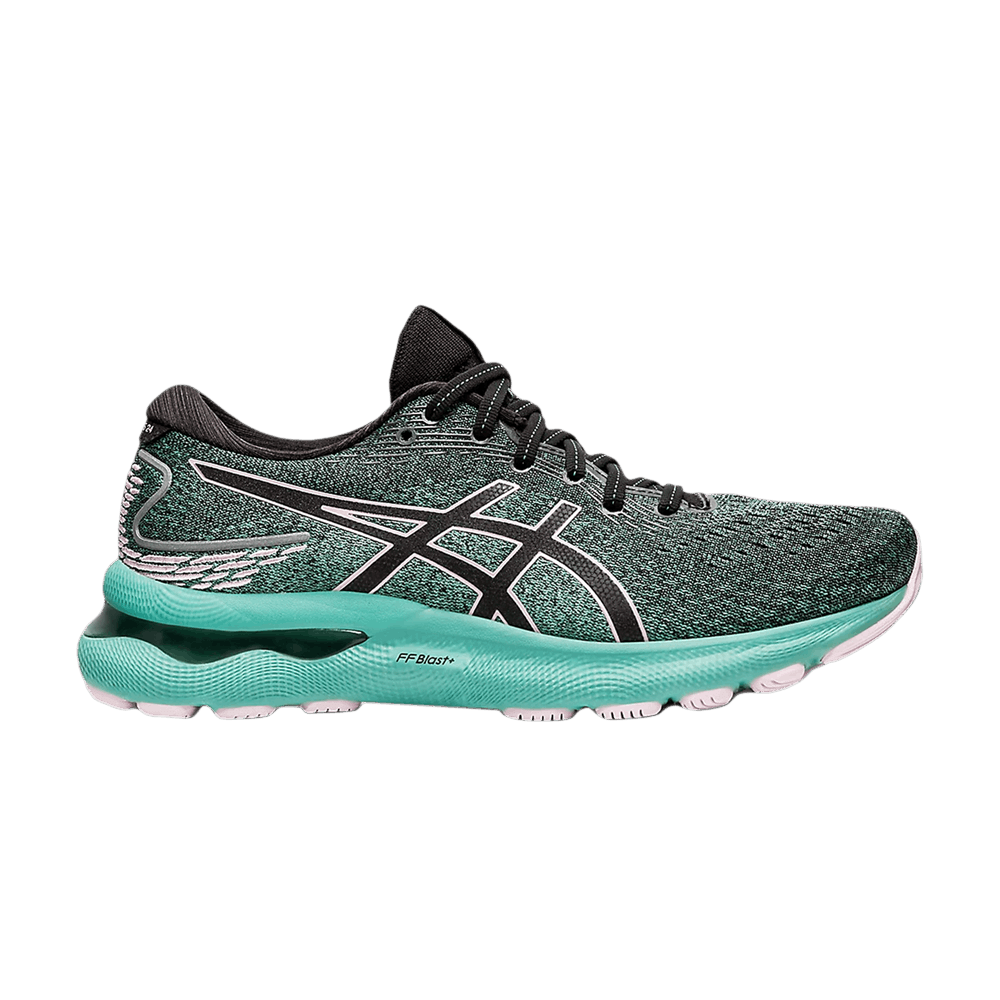 Women's Gel Nimbus 24 'Black Barely Rose'