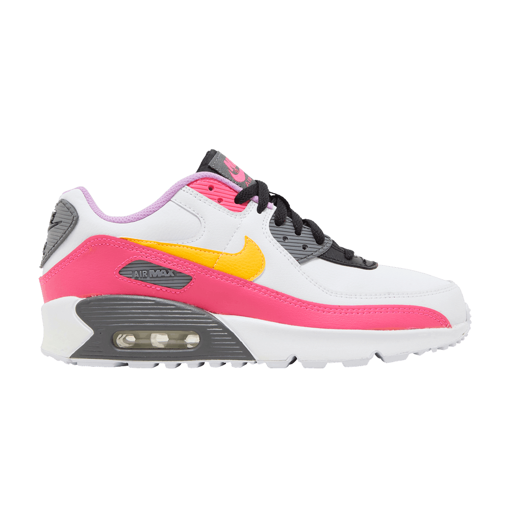 Air Max 90 GS 'White Hyper Pink Orange'